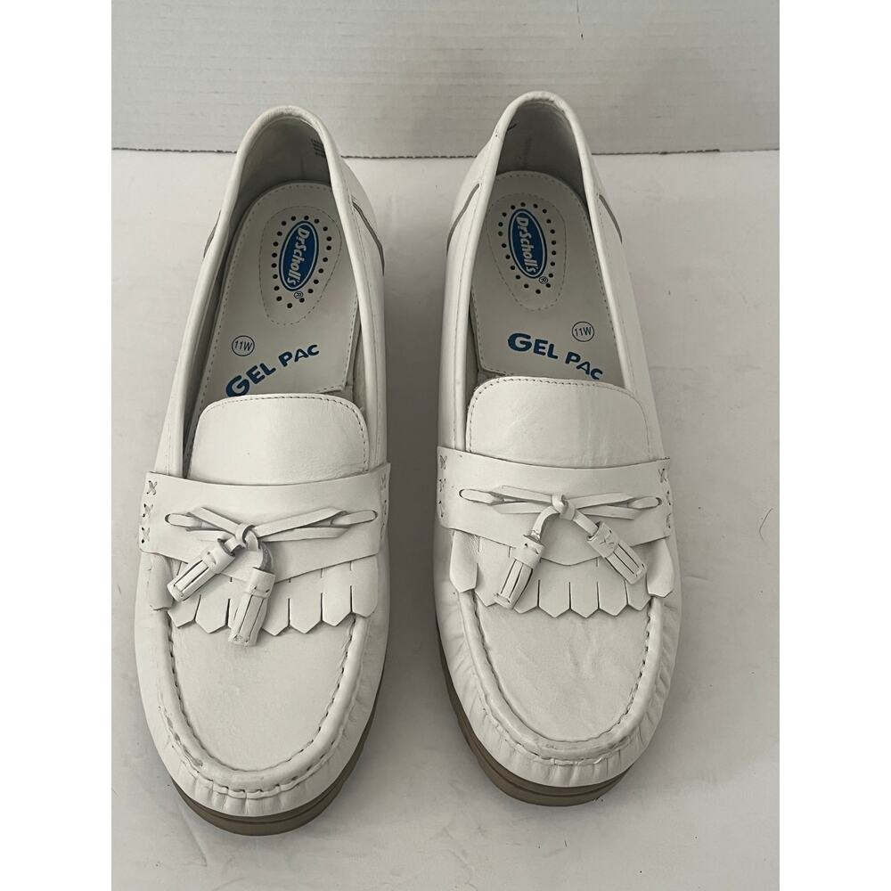 Skechers White Gel Pac Women's Tassel Loafers